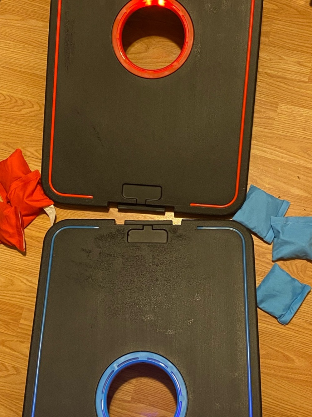 LED Cornhole Board Set